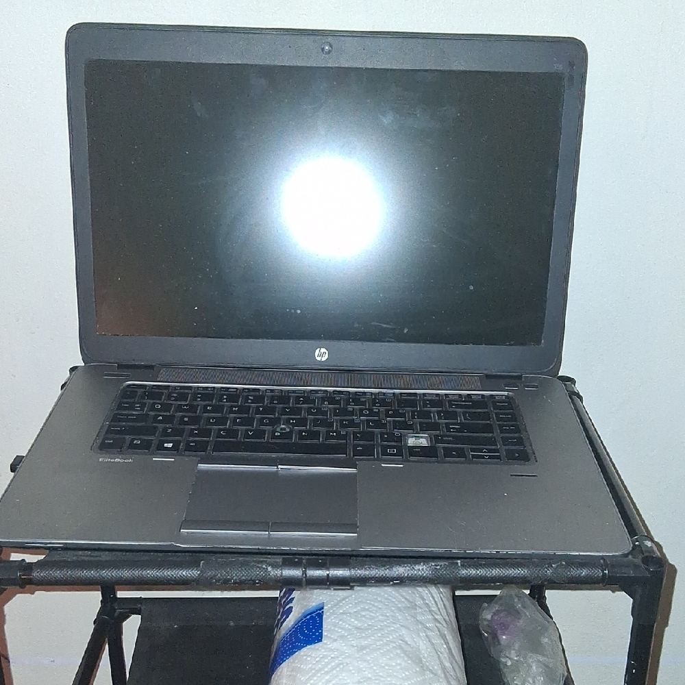 HP Elite Book 755 Black Laptop